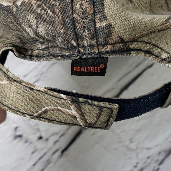 REALTREE Grizzley Snapback Vitronic 8314 Hat Camo/Flag NWT - Picture 3 of 7